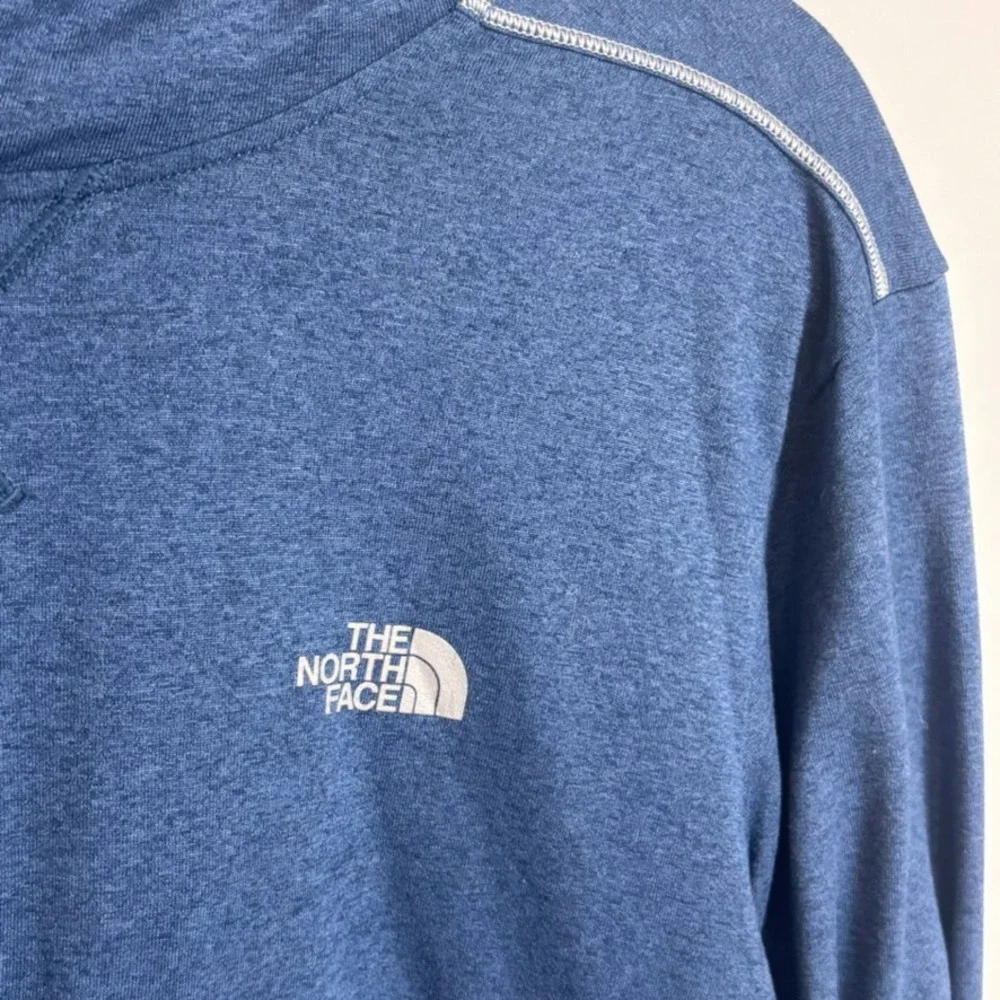 The North Face Mens Blue FlashDry-XS Hoodie Pullover Top sz Large Lightweight